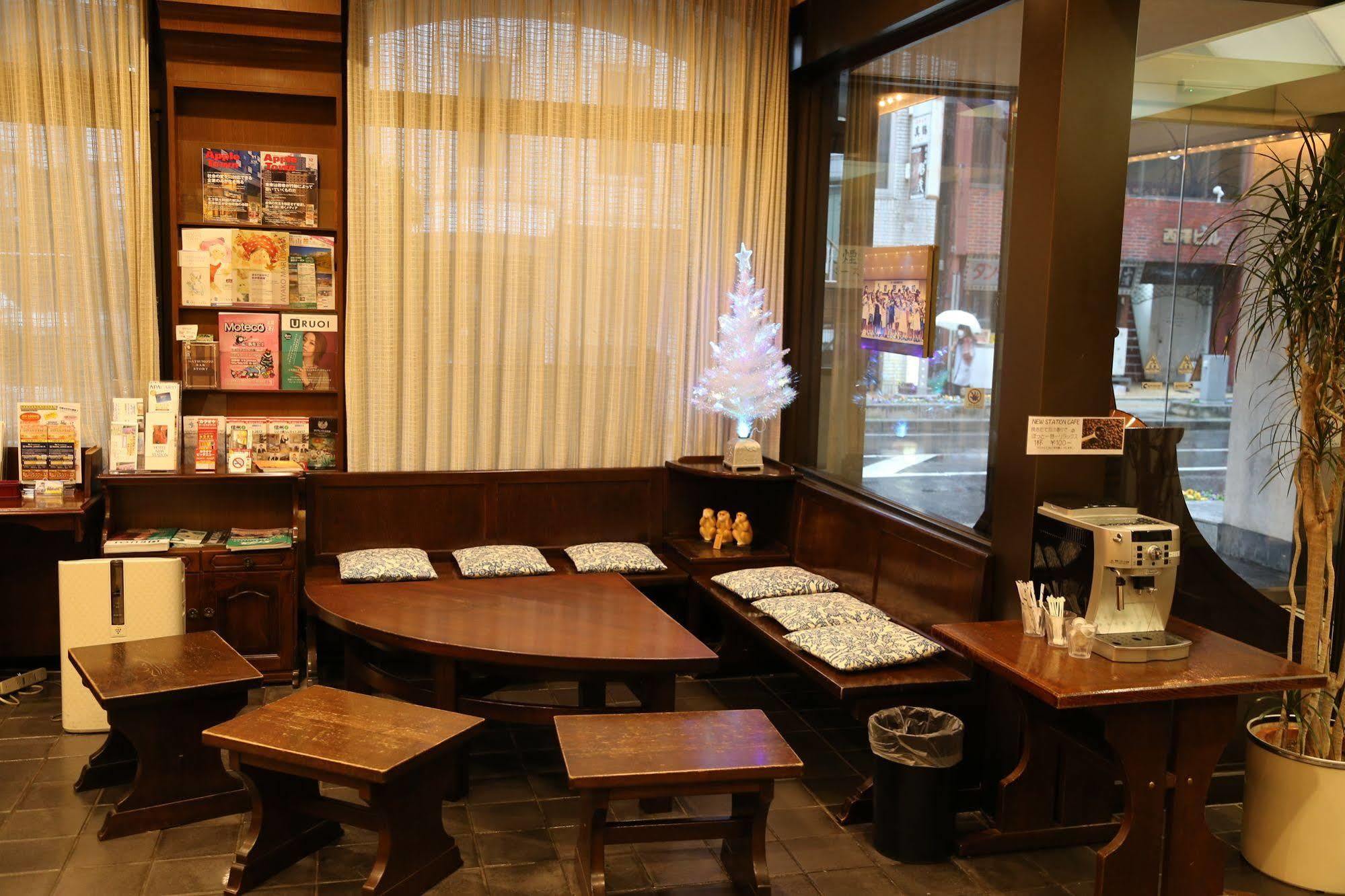 Hotel New Station Matsumoto Ngoại thất bức ảnh